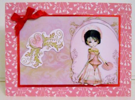 Asian Chinese Japanese Girl Mini Kit by Pam Stubley