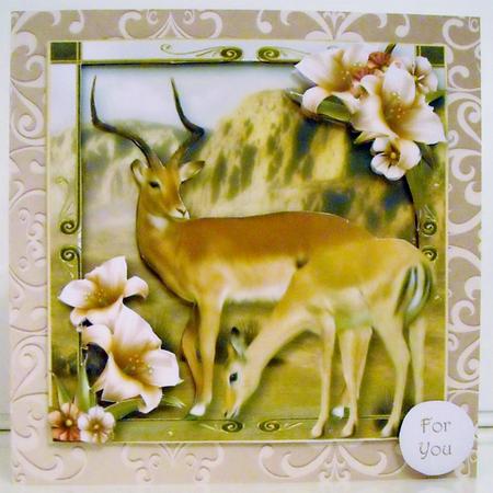 The Peaceful Antelopes by Pam Stubley