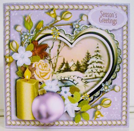 Winter Jewels Snow, Flowers & Love by Pam Stubley