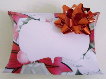 Christmas Hot Pink Decorations Pillow Box by Pam Stubley