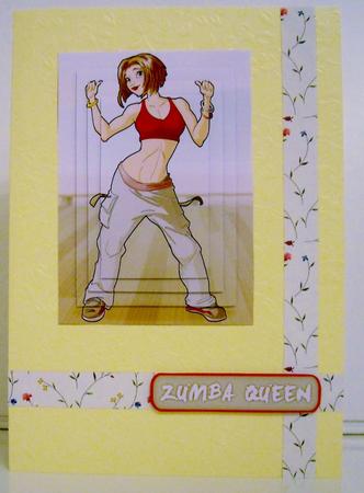 Fitness Dancer Dudess Brown Hair Pyramid by Pam Stubley