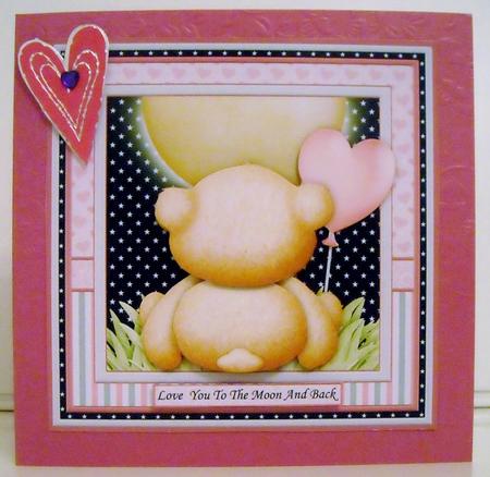 Love You to the Moon & Back Decoupage Mini Kit by Pam Stubley