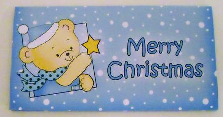 Robert's Xmas Star Money or Gift Wallet and Card by Pam Stubley
