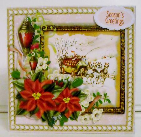 Winter Jewels Poisettias, Baubles & Carriage Rides by Pam Stubley