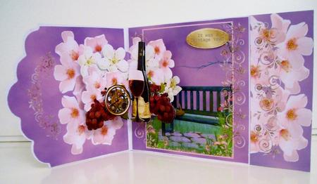 Scallop Gate Fold Pop Out - Stop by Pam Stubley