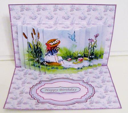 Pop Up Scene Cool Waters 3D Card Kit by Pam Stubley