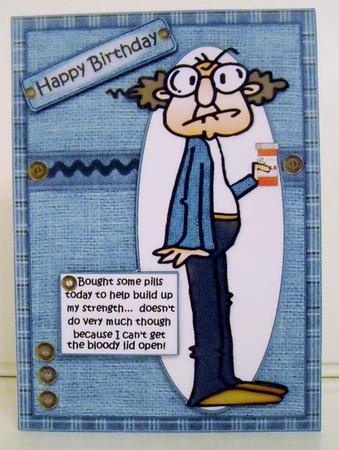Gus and His Multi-vits Quick Card by Pam Stubley