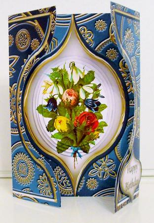 Vintage Bouquet Aperture Gatefold Mini Kit by Pam Stubley