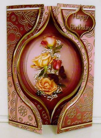 Roses Aperture Gatefold Mini Kit by Pam Stubley