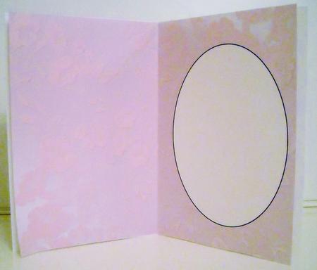 Pink Floral Satin Insert 1 by Pam Stubley