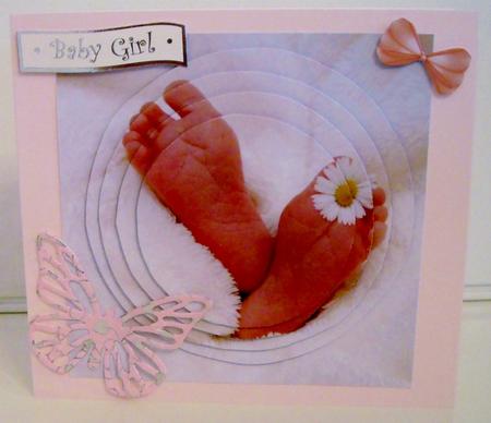 Simply - Tiny Feet & Tiny Toes + Insert & Tag by Pam Stubley