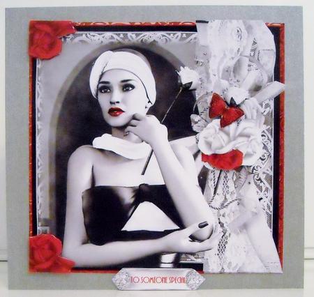 Deco Noir Card Front Kit by Pam Stubley