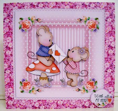Valentine Mice Mini Kit by Pam Stubley