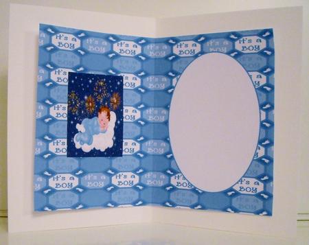 A New Year Baby Boy Insert by Pam Stubley