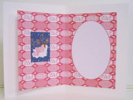 A New Year Baby Girl Insert by Pam Stubley