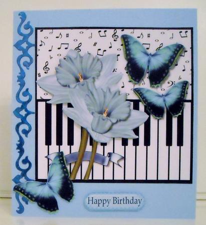 Daffodils & Butterflies Mini Kit by Pam Stubley