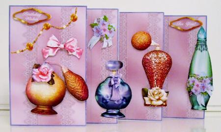 4-fold Card Kit - Parfum by Pam Stubley
