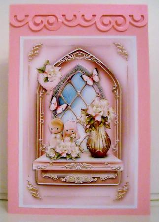 Pink Windows Card Kit by Pam Stubley