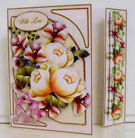 Offset Gatefold Card Kit - Desert Flowers by Pam Stubley