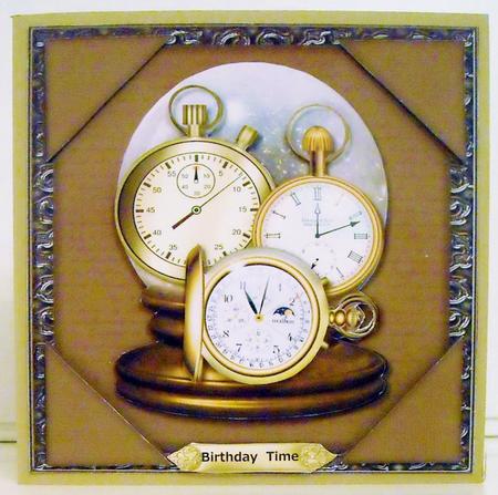 Male Card Time -  Mini Kit by Pam Stubley