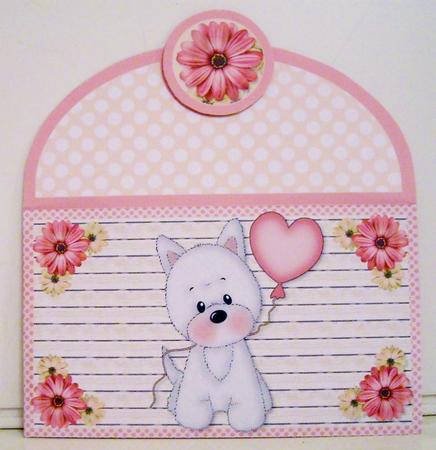 Little Millie with Heart Balloon Money Wallet by Pam Stubley