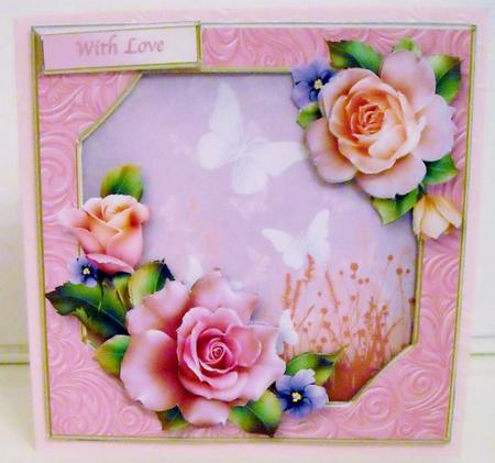 Field of Butterflies - Frame Card Mini Kit by Pam Stubley