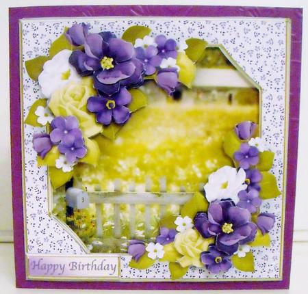 Country Meadow - Frame Card Mini Kit by Pam Stubley