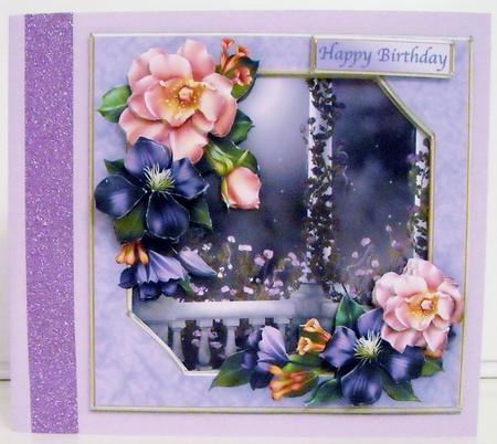 Night Garden - Frame Card Mini Kit by Pam Stubley