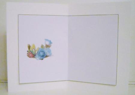 Flower & Butterfly Frame Insert by Pam Stubley