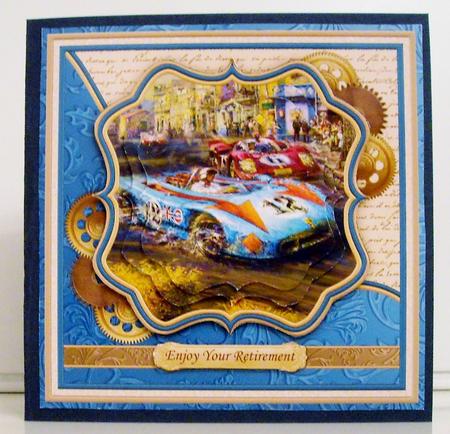 Old Timer Motor Racing 7.5 Pyramage Mini Kit by Pam Stubley