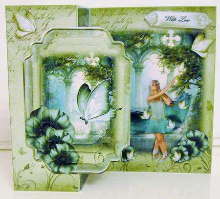 The Butterfly Collector No Holes Fold Card Card Kit by Pam Stubley