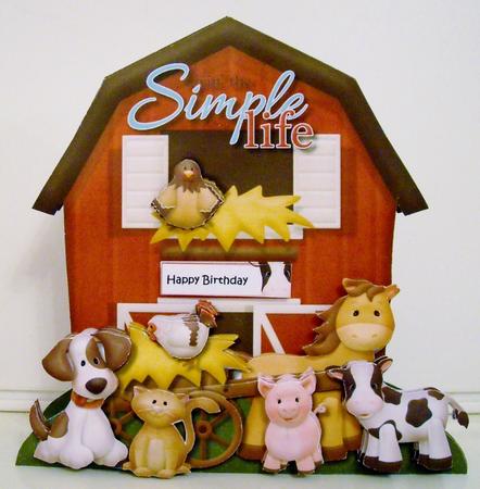 Livin' the Simple Life Shaped Card Mini Kit by Pam Stubley