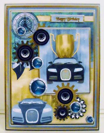 Cars Male Card by Pam Stubley