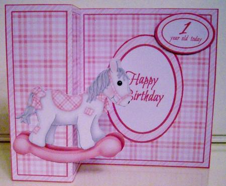 Fb Pink Pocking Horse by Pam Stubley