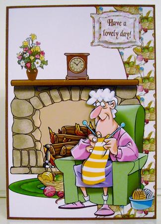 Knitting Nora 2 by Pam Stubley