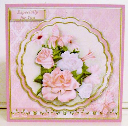 Peaches and Cream Stacked Layer Card Mini Kit by Pam Stubley