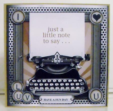 Just a Little Note by Pam Stubley