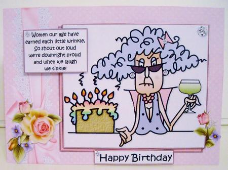 Stella Proud of Her Wrinkles Quick Card by Pam Stubley