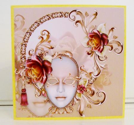8x8 Masked Mistique with Roses Mini Kit by Pam Stubley
