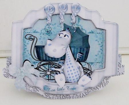 Baby Boy Rocker Mini Kit by Pam Stubley