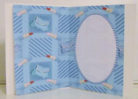 Bags and Lipstick Insert, with Pearls by Pam Stubley