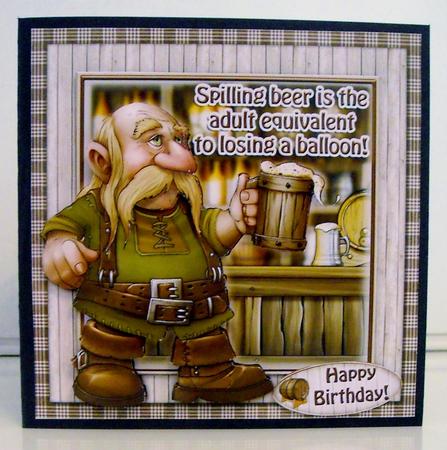 Spilling Beer by Pam Stubley