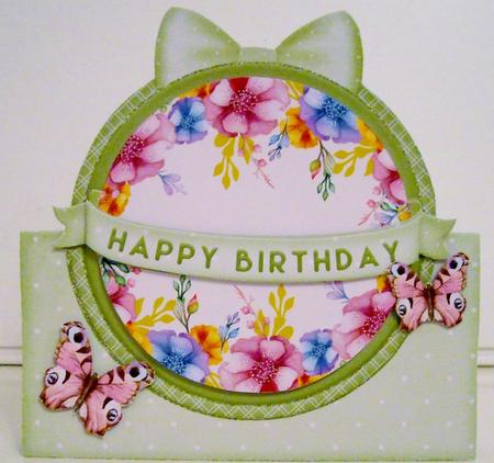 Over the Top Card Flower Soft Color 832 by Pam Stubley