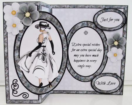 Fb Lovely Lady (b/w) by Pam Stubley