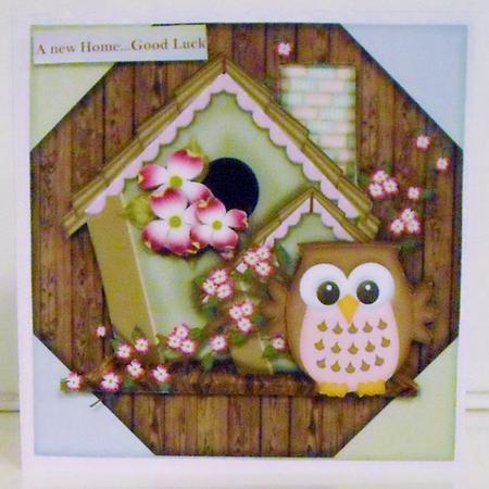 New Home Owl House Mini Kit by Pam Stubley