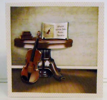 Music Table Top by Pam Stubley