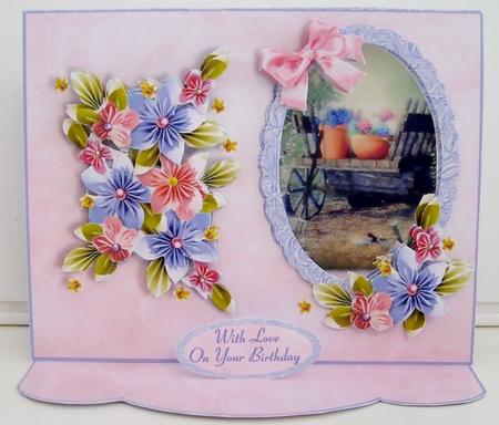 C-thru Easel 3D Card Kit - Garden Fantasy by Pam Stubley