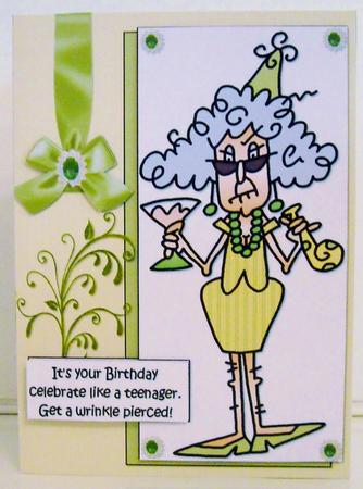 Stella Celebrate Like a Teenager Quick Card by Pam Stubley
