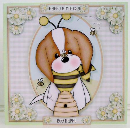 Honey Bee Charlie Mini Kit. by Pam Stubley