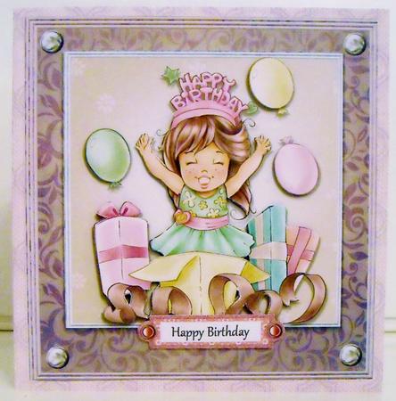 Party Girl 8x8 Mini Kit by Pam Stubley